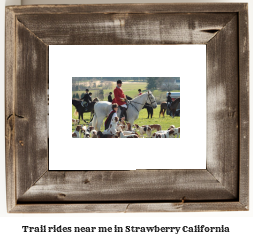 trail rides near me in Strawberry, California